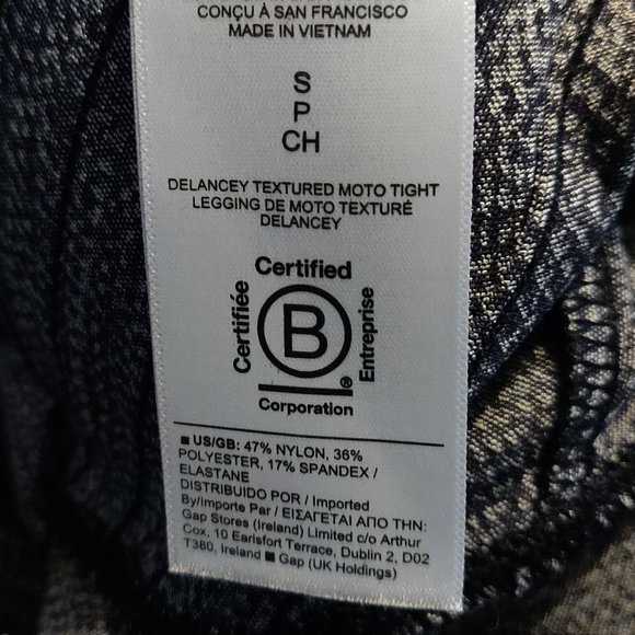 Althleta Delancey Textured Moto Tight Legging SIZE SMALL - Picture 2 of 8